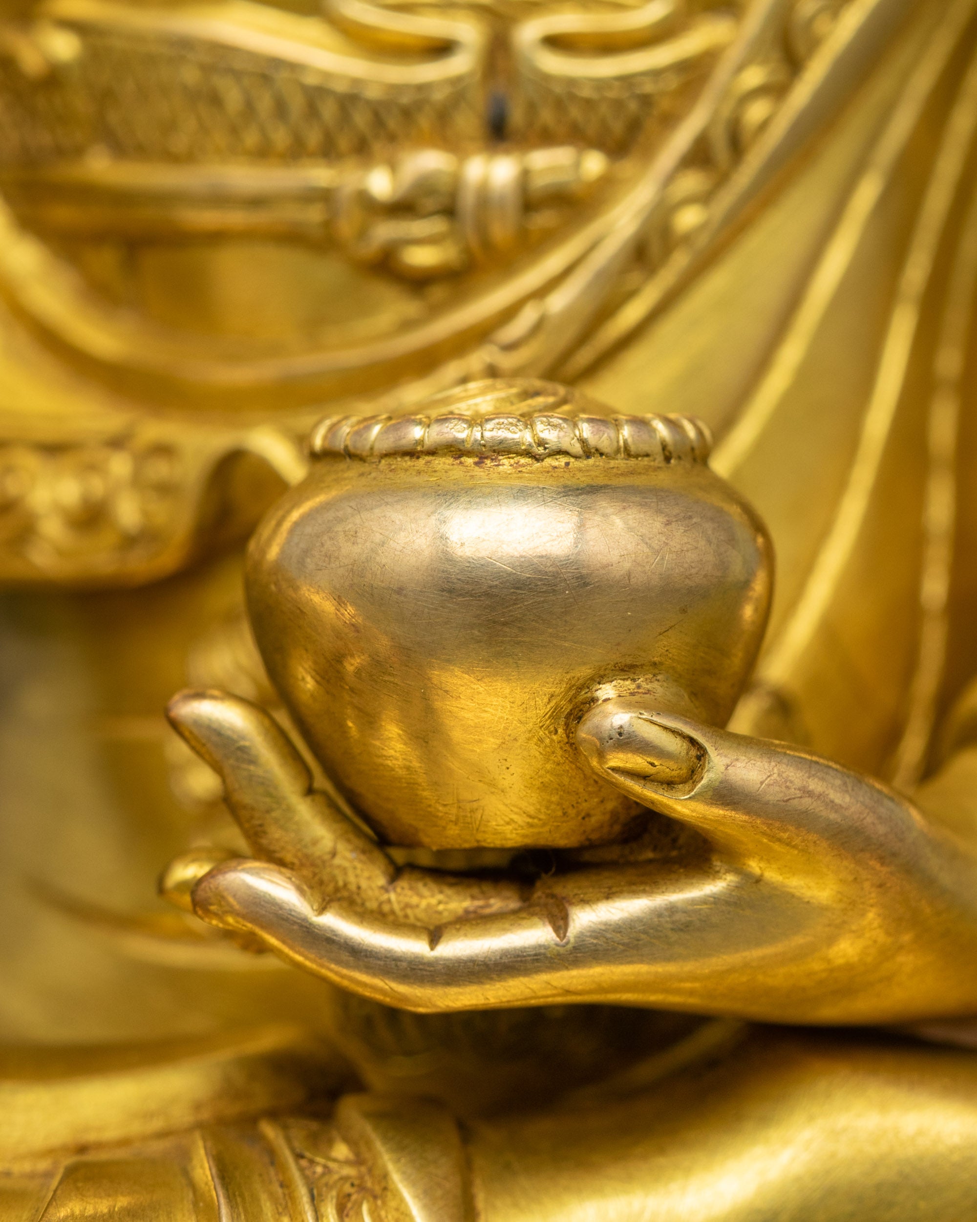 Siddhartha Gautama Statue | Serene Himalayan Buddhist Figurine