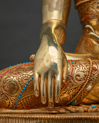 Shakyamuni Buddha Copper Statue — Perfect Meditation Companion