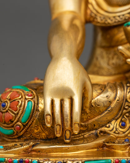Siddhartha Gautama Sculpture | Enlightened Buddha Statue from Nepal