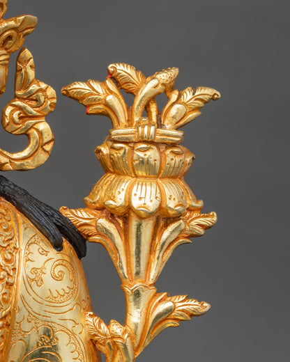 Guru Rinpoche Set Statue for Spiritual Clarity and Protection