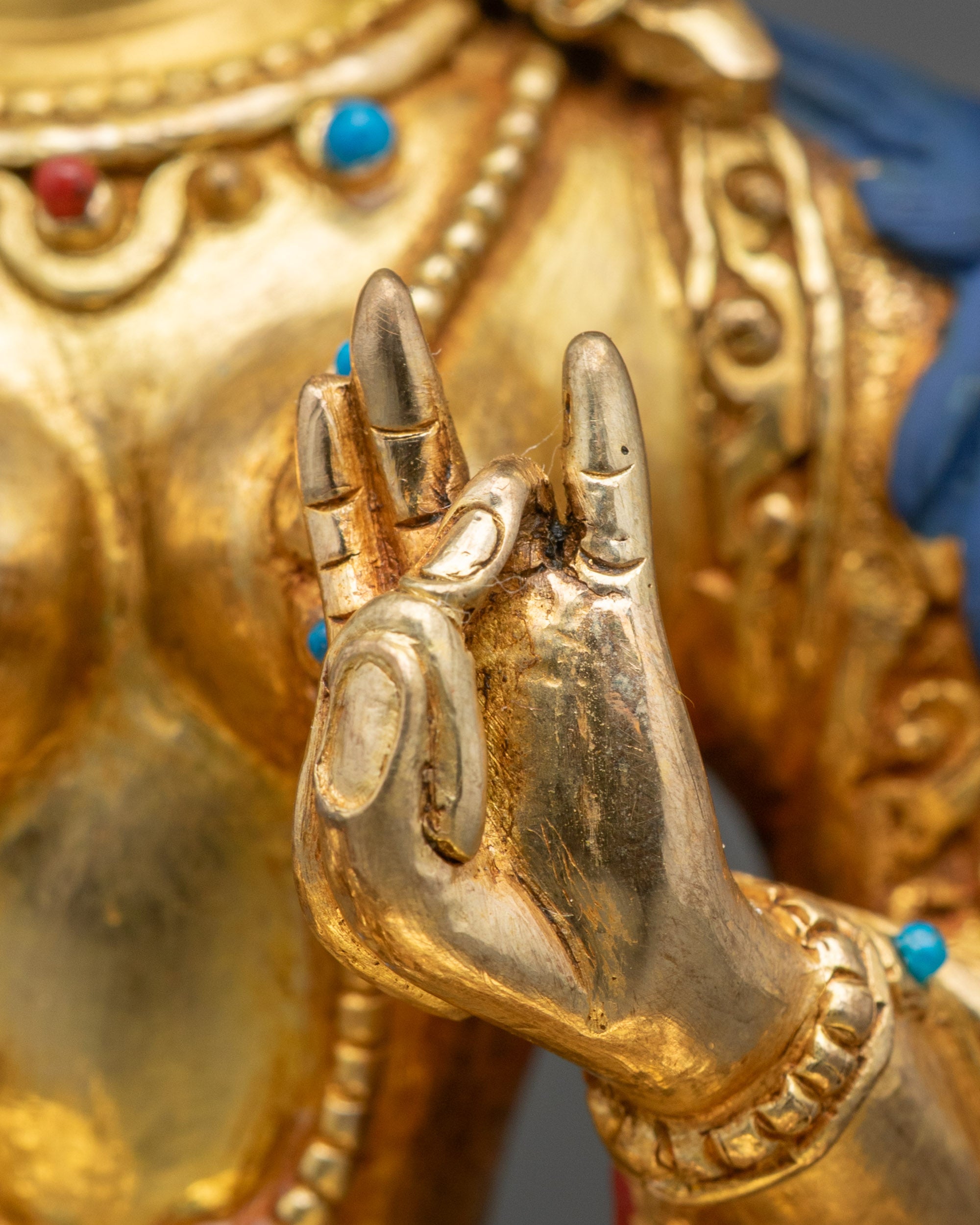 Authentic Green Tara Statue | Tibetan Buddhist Spiritual Decor