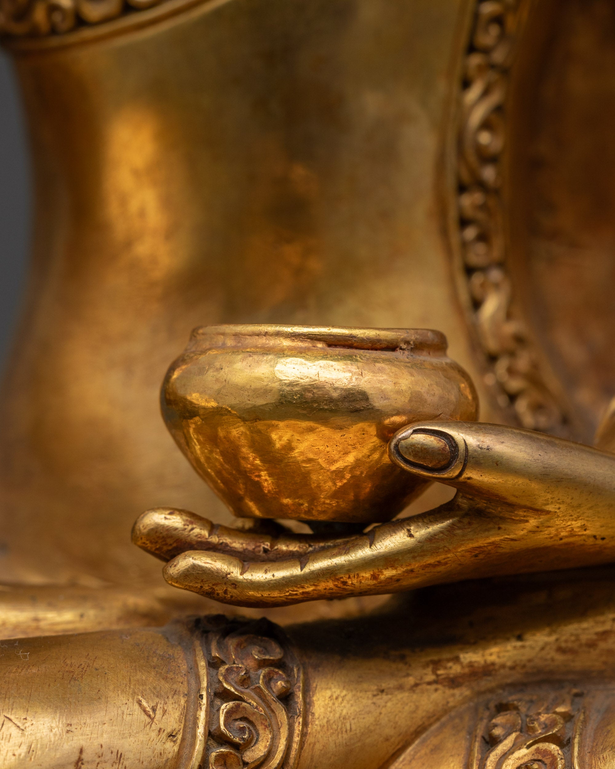 Antique Shakyamuni Buddha Sculpture | 30-Year Old Spiritual Masterpiece