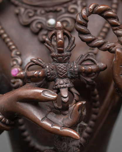 Three Long Life Deities Sculpture – Traditional Himalayan Art Set