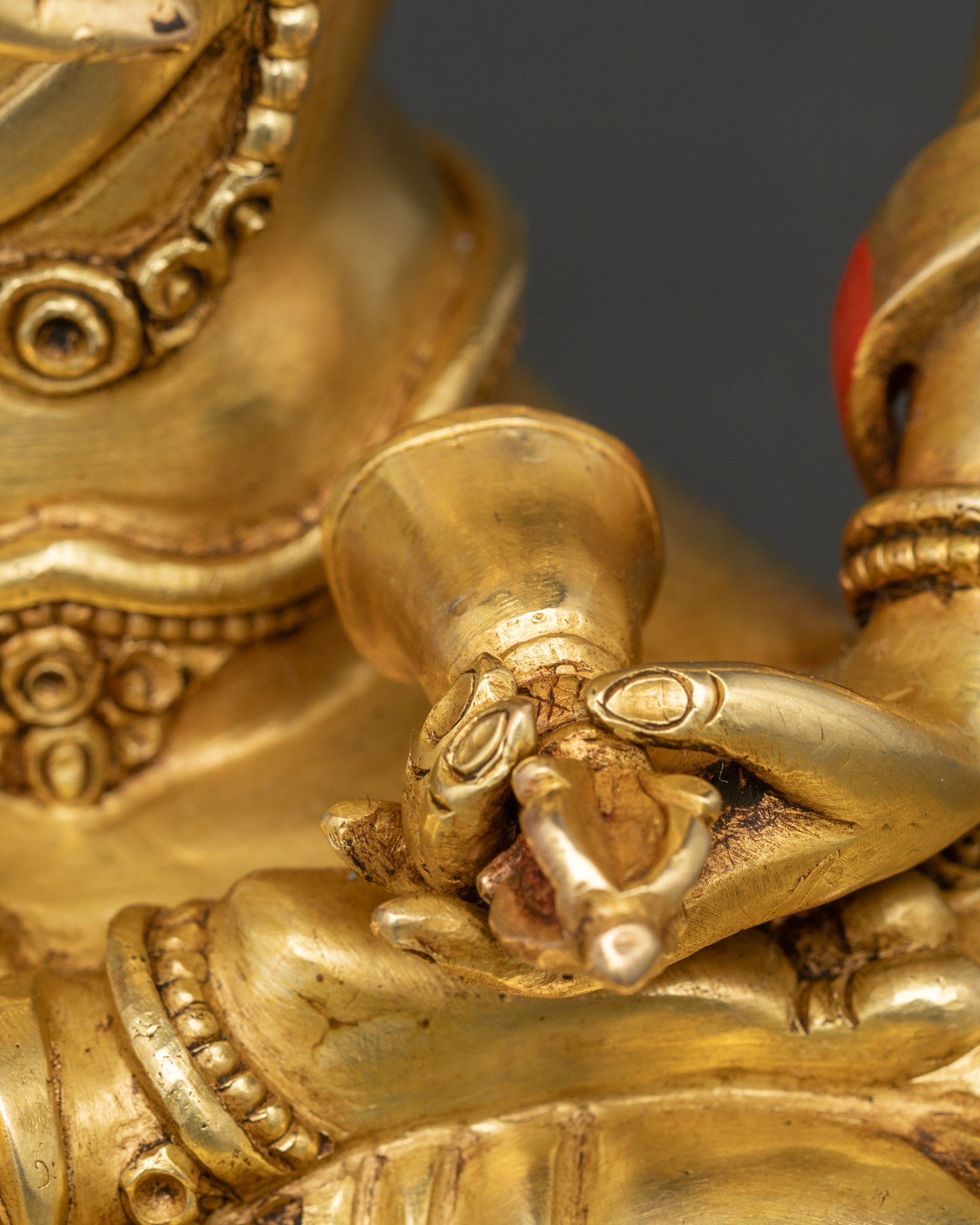 Handcrafted Vajrasattva Statue | Buddhist Purification Deity Sculpture
