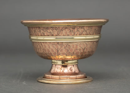 Seven Water Offering Bowl Set for Daily Spiritual Practice