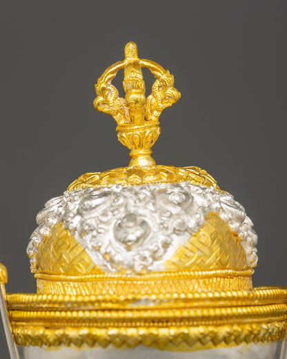 Handcrafted Himalayan Kapala for Spiritual Practice