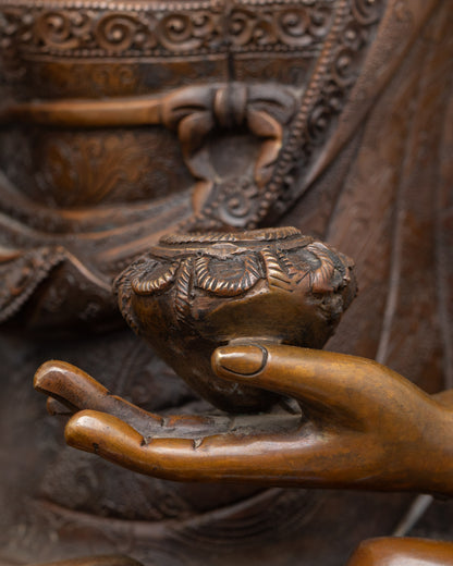 Nepalese Shakyamuni Buddha Statue- A Symbol of Wisdom
