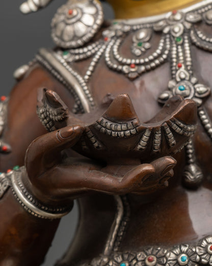 Virupa Statue | Tibetan Vajrayana Master Artwork