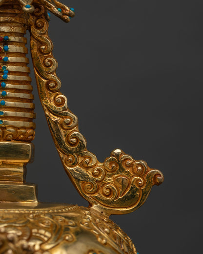 Shakyamuni Buddha Stupa | Spiritual Meditation Decor