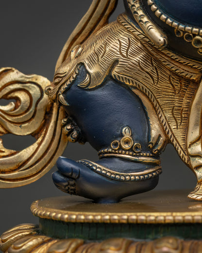 Hand-painted Vajrapani Statue – Protector of Gautama Buddha