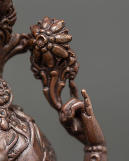 Four-Armed Chenrezig Statue | Himalayan Avalokiteshvara Sculpture