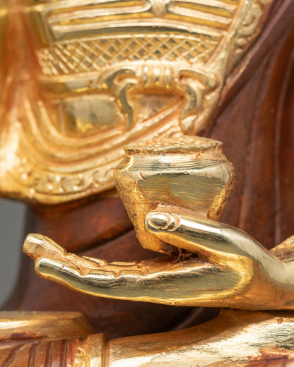Nepalese Shakyamuni Buddha Statue | A Sacred Meditation Companion
