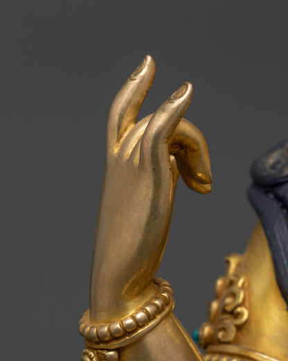 Wish-Fulfilling Red Tara Sculpture | Handmade Himalayan Buddhist Deity