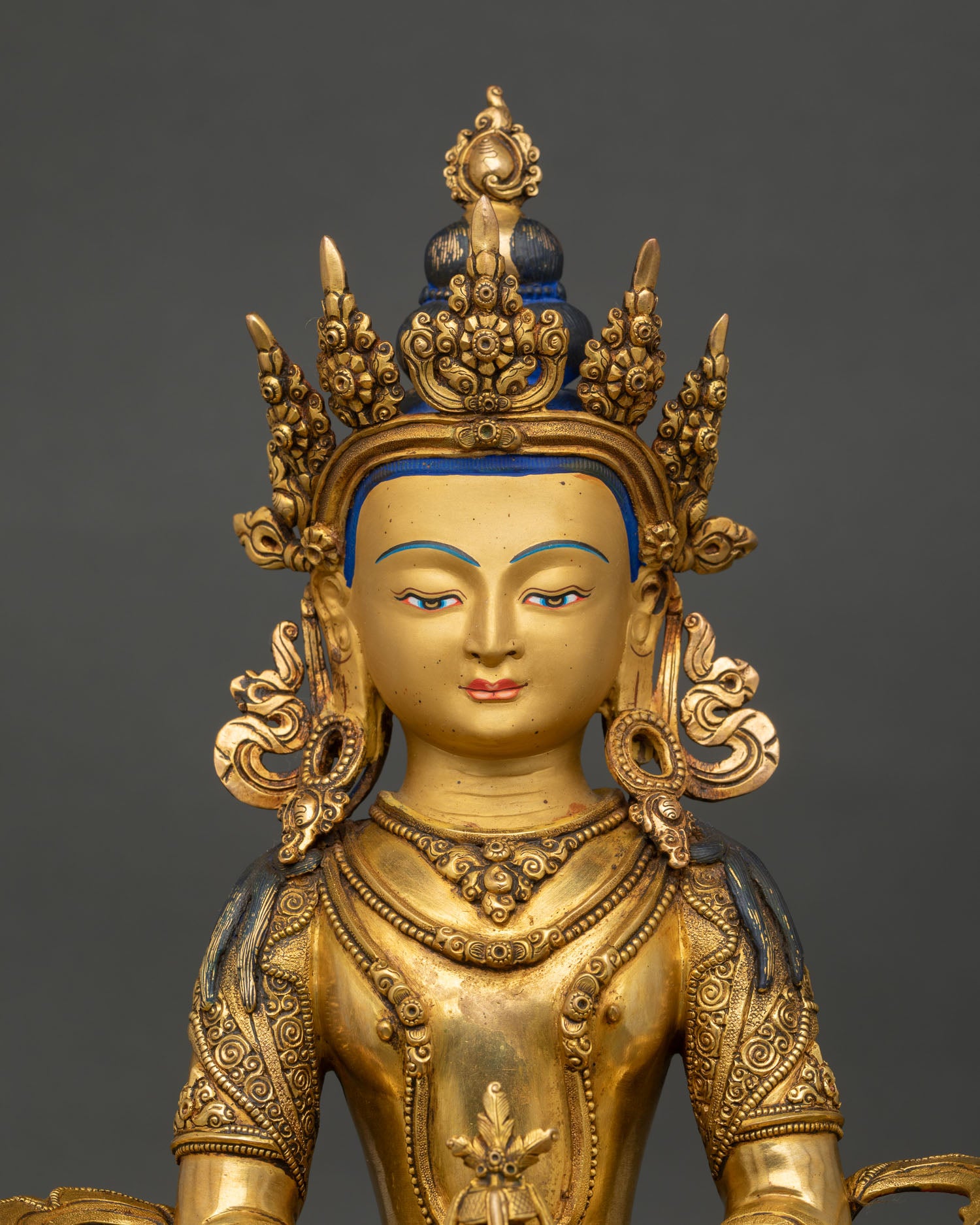 Amitayus Statue from Nepal | Buddhist Sculpture of Eternal Life