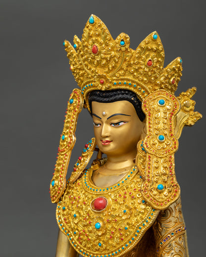 Jowo Rinpoche Statue | Sacred Himalayan Buddhist Artwork