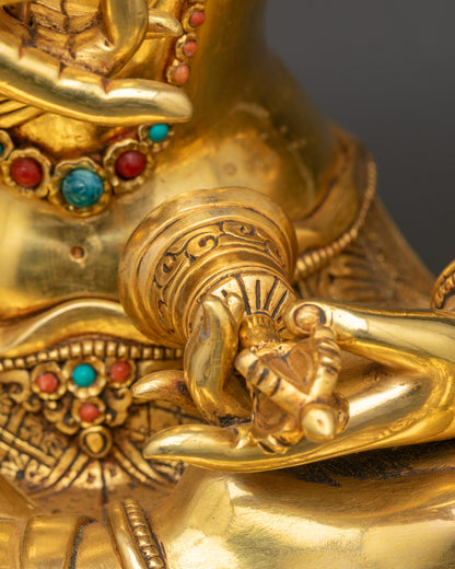 Purifying Dorje Sempa Premium Statue | Buddhist Embodiment of Purity