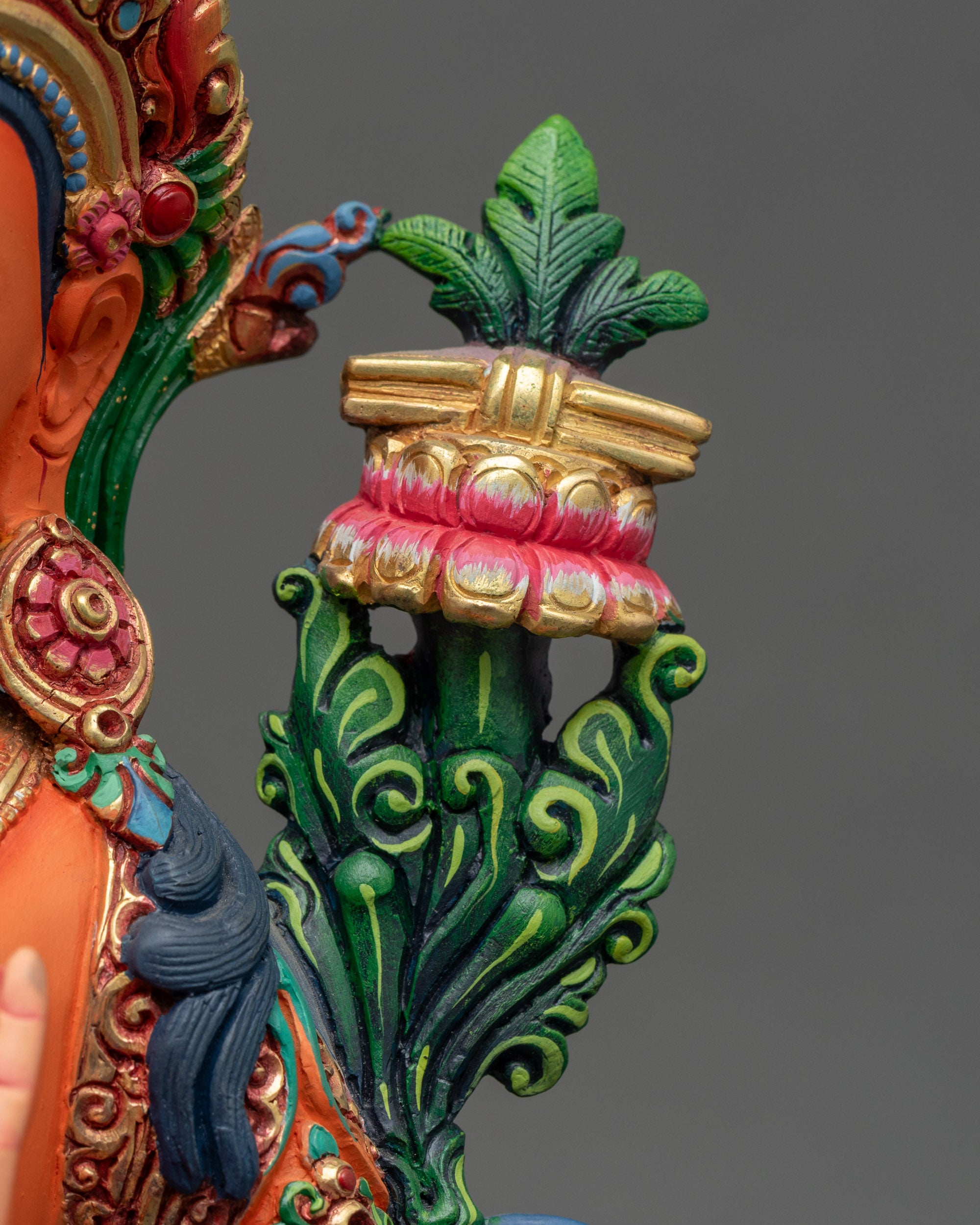 Manjushri Statue | Traditional Himalayan Buddhist Sculpture