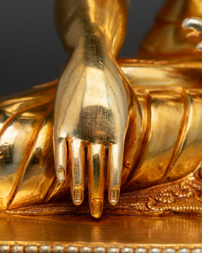 Shakyamuni Buddha Statue | Buddhist Art from Nepal