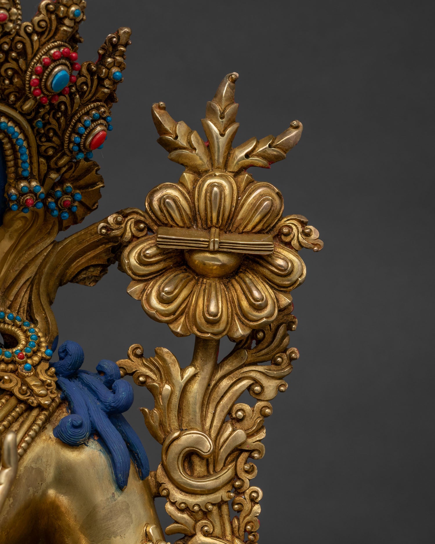 Manjushri Statue Seated in Lalitasana | Bodhisattva of Wisdom