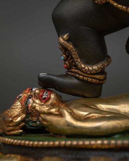 Black Dzambhala Statue