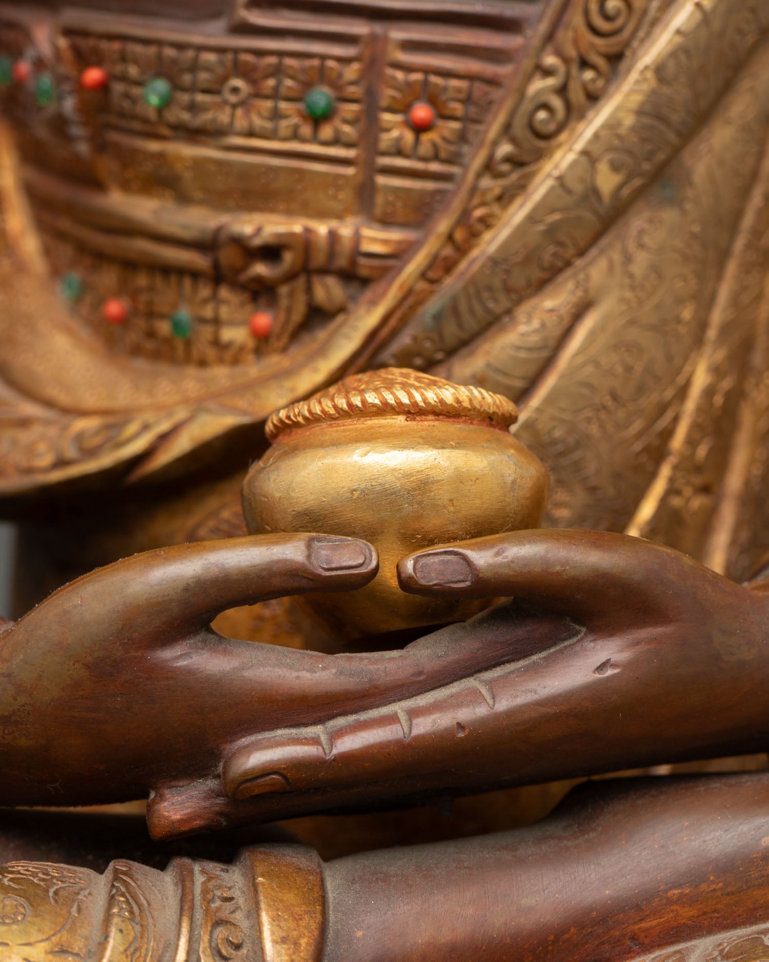 Namo Amitabha Buddha Statue | Handmade with Exceptional Detail