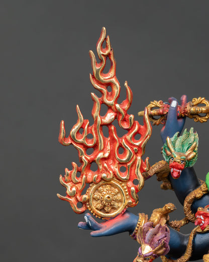 Uchusma Statue | Wrathful Buddhist Deity for Removing Obstacles