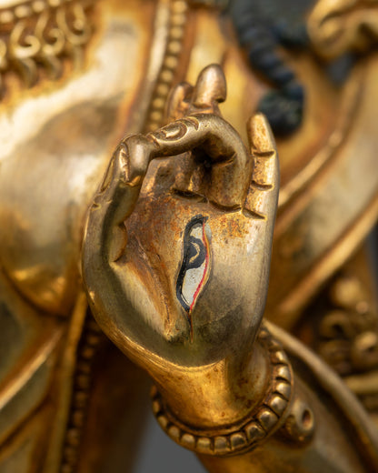 White Tara Statue | Seven-Eyed Goddess of Compassion