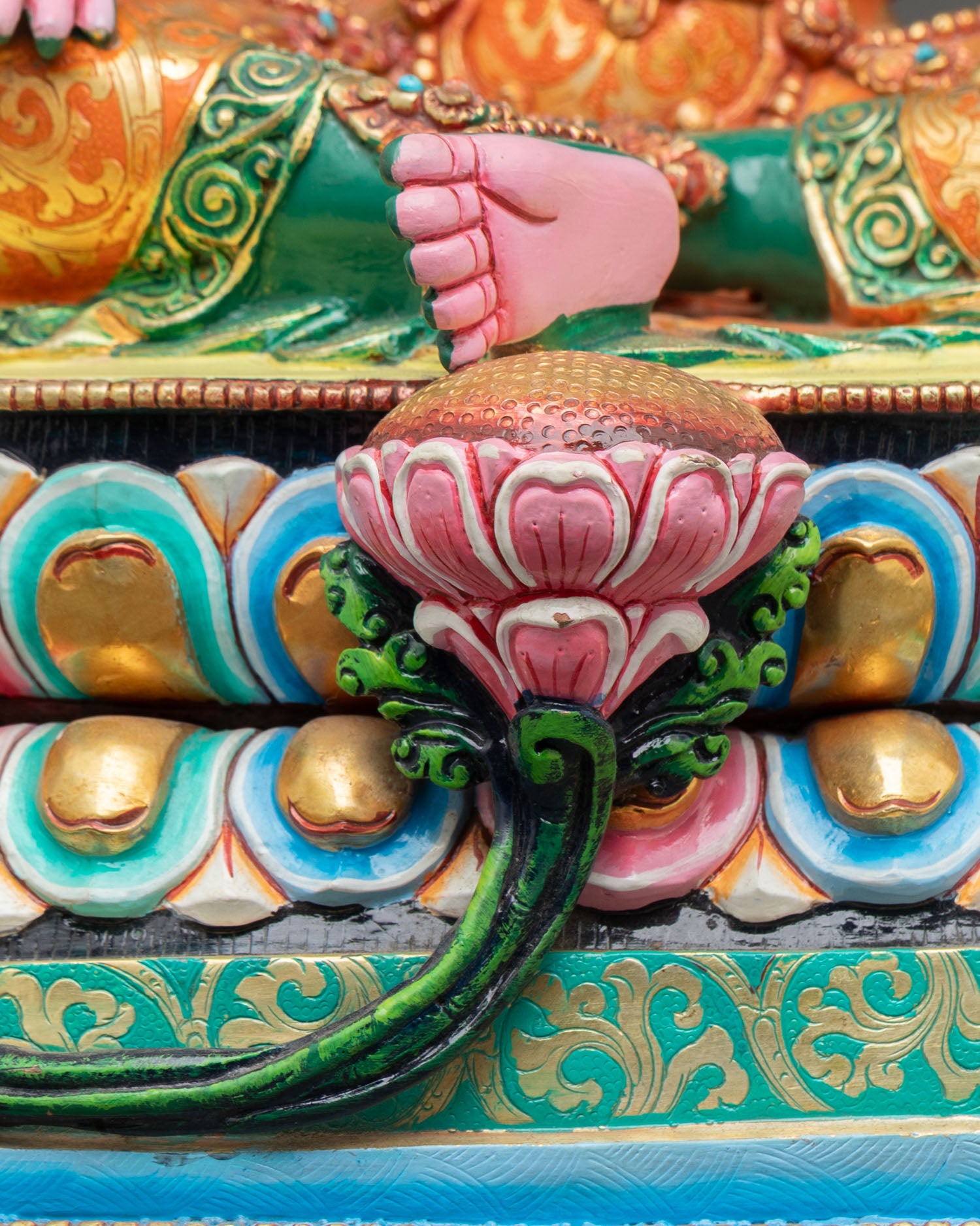 Green Tara | Compassionate Deity Sculpture for Spiritual Practice