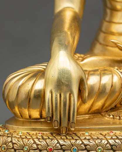 Tibetan Buddha Shakyamuni Statue – The Enlightened Teacher