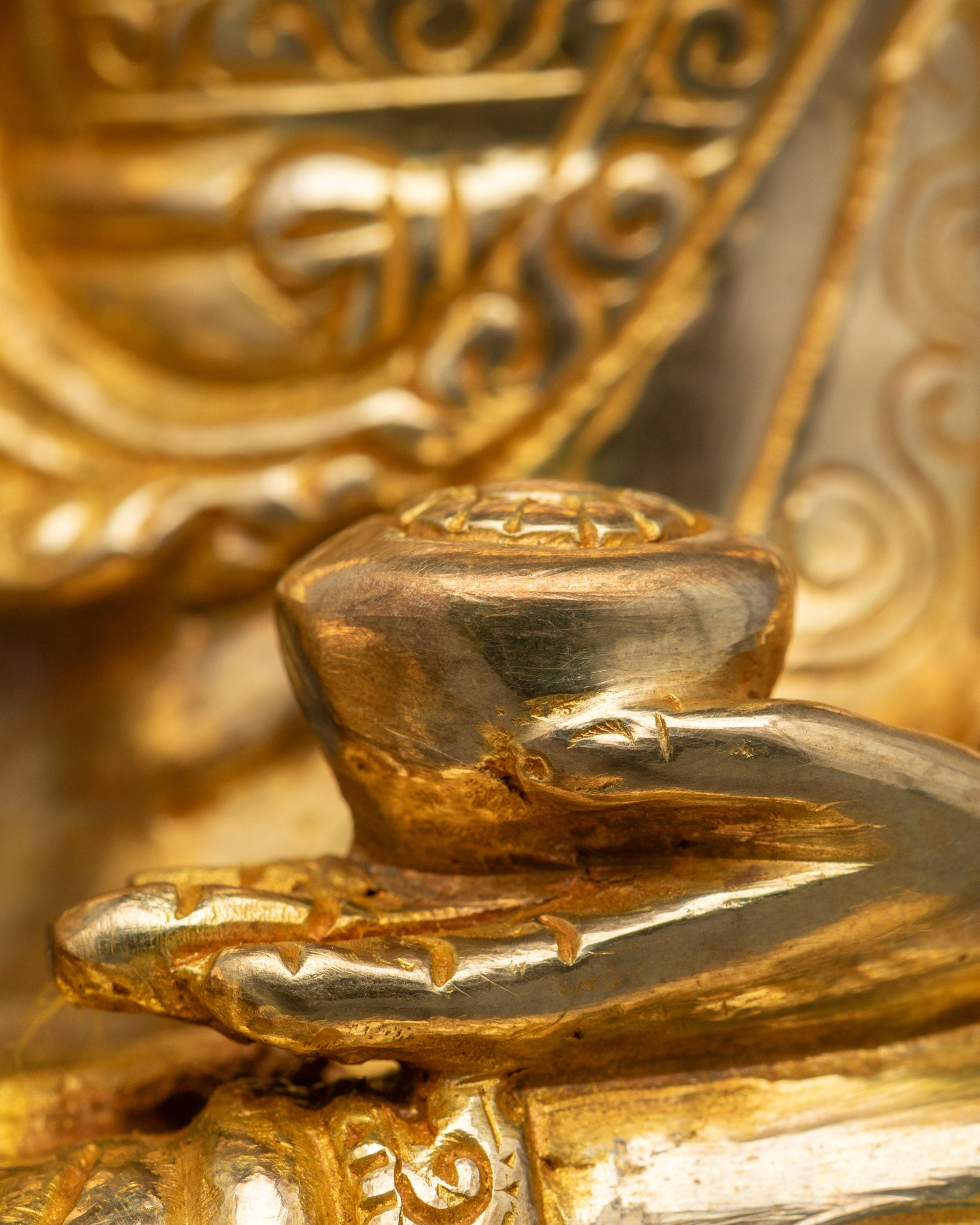 Meditating Buddha Statue | Traditionally Lost-Wax Casted Artwork