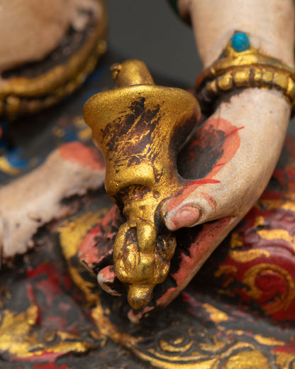 Vajrasattva Statue | Himalayan Sacred Art from Nepal