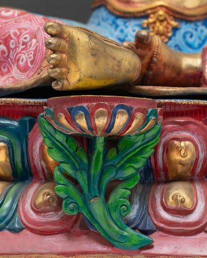 Grand Green Tara Statue - Buddhist Devotional Artwork