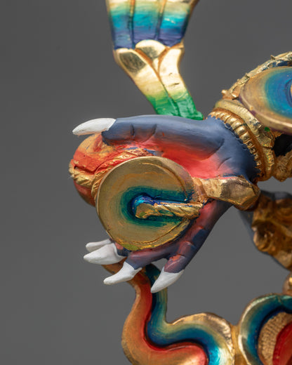 Premium Six-Armed Mahakala Statue | Wrathful Protector of Buddhism