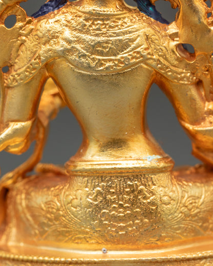 White Tara Altar Statue | Seven-Eyed Deity for Blessings and Healing