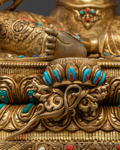 Premium Green Tara Sculpture | Buddhist Goddess of Swift Protection