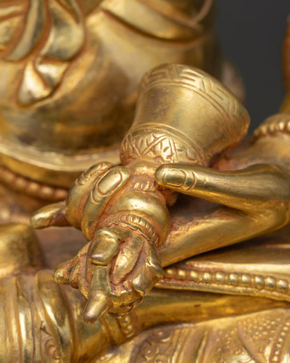 Dorje Sempa Bodhisattva Statue | Traditional Himalayan Sculpture