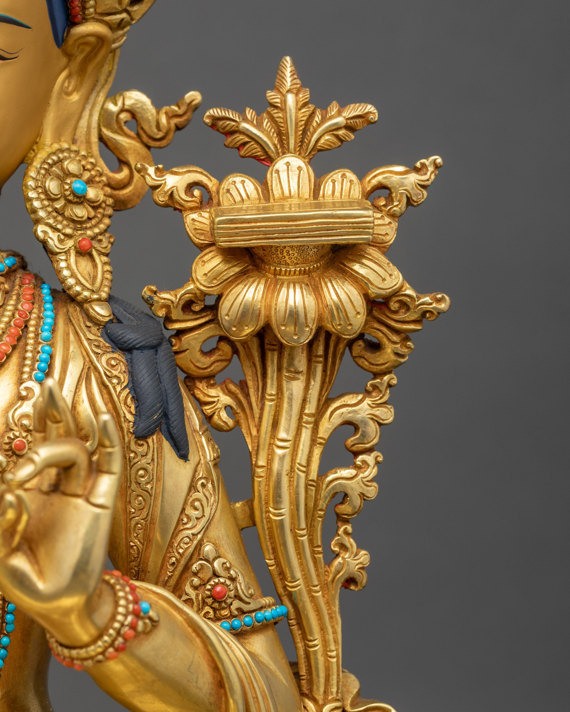 Manjushri Sculpture | Buddhist Symbol of Transcendent Wisdom