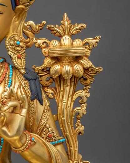 Manjushri Sculpture | Buddhist Symbol of Transcendent Wisdom