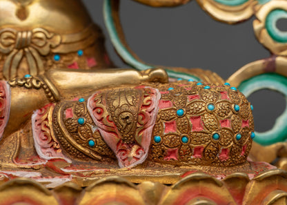 Manjushri Statue | Crafted Spiritual Idol for Meditation Space