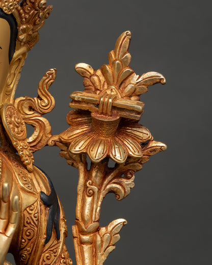 Wisdom Deity Manjushri Statue | Sacred Altar & Meditation Decor