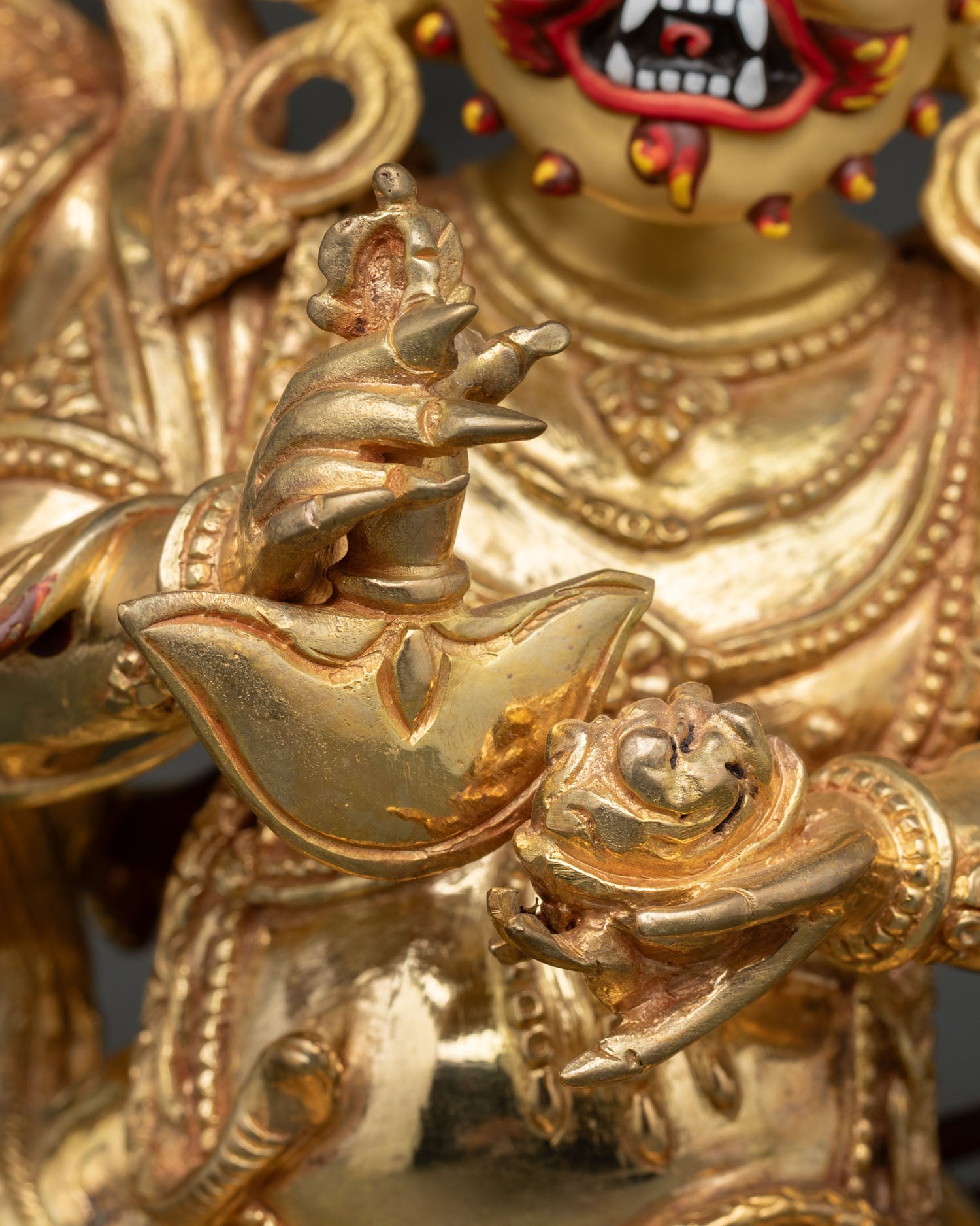 Six Armed Mahakala Copper Statue – Protection and Spiritual Growth