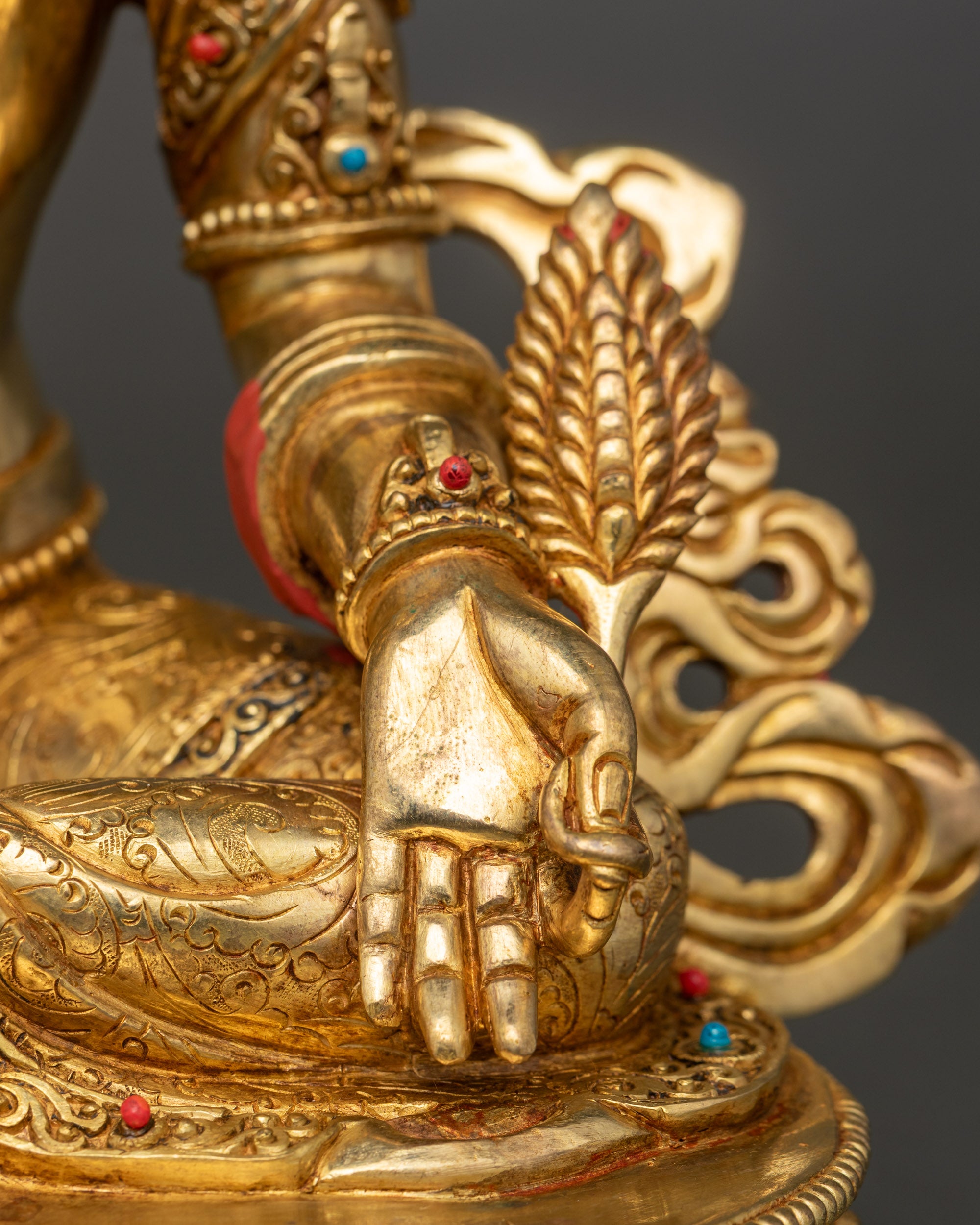 Sayi Nyingpo Statue for Home Altar | Nepalese Devotional Artwork