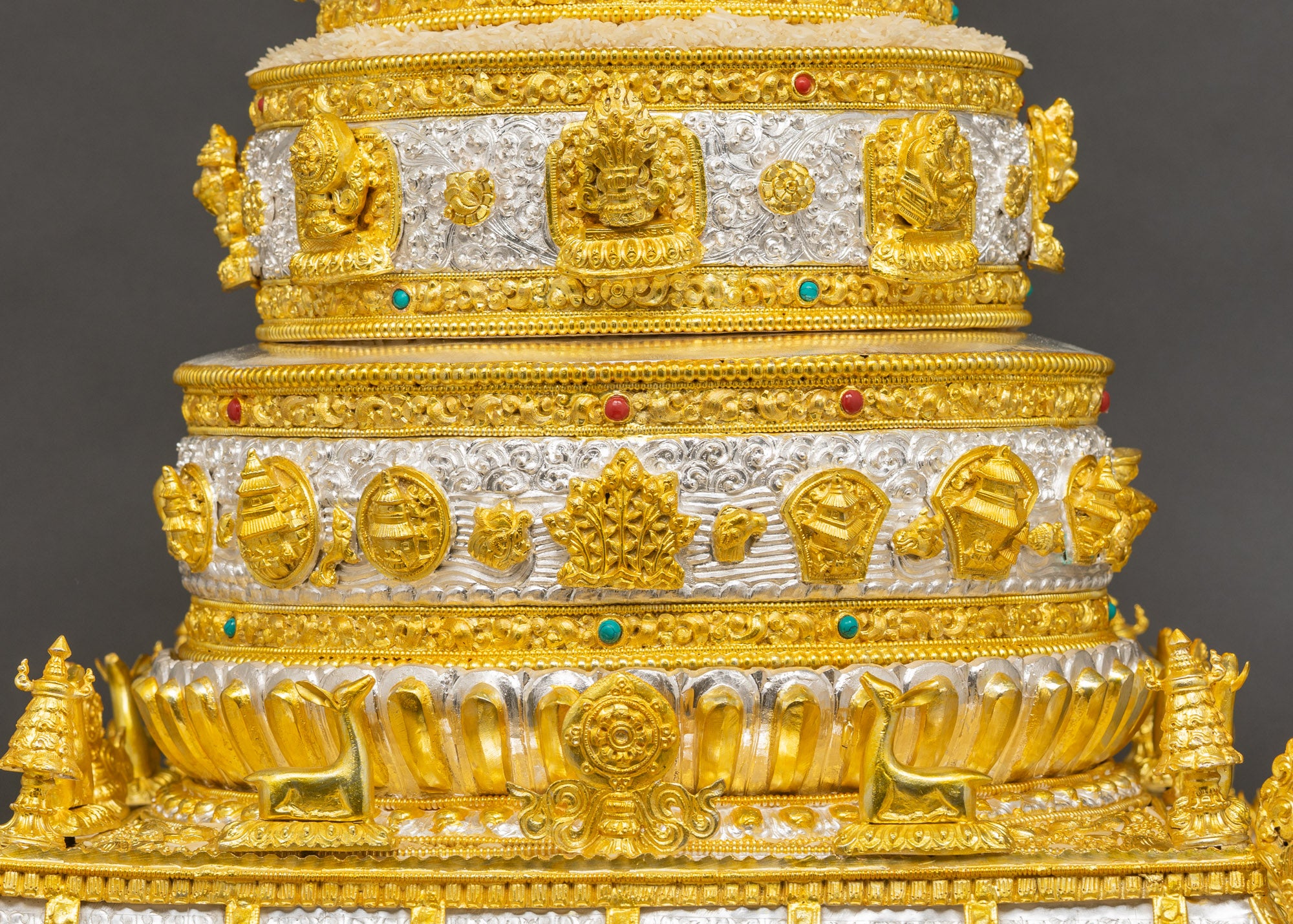 Mandala Offering Set | Handcrafted Himalayan Sacred Ritual Art