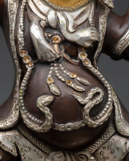 Handmade Trakpo Sumtril Statue | Tibetan Spiritual Artwork