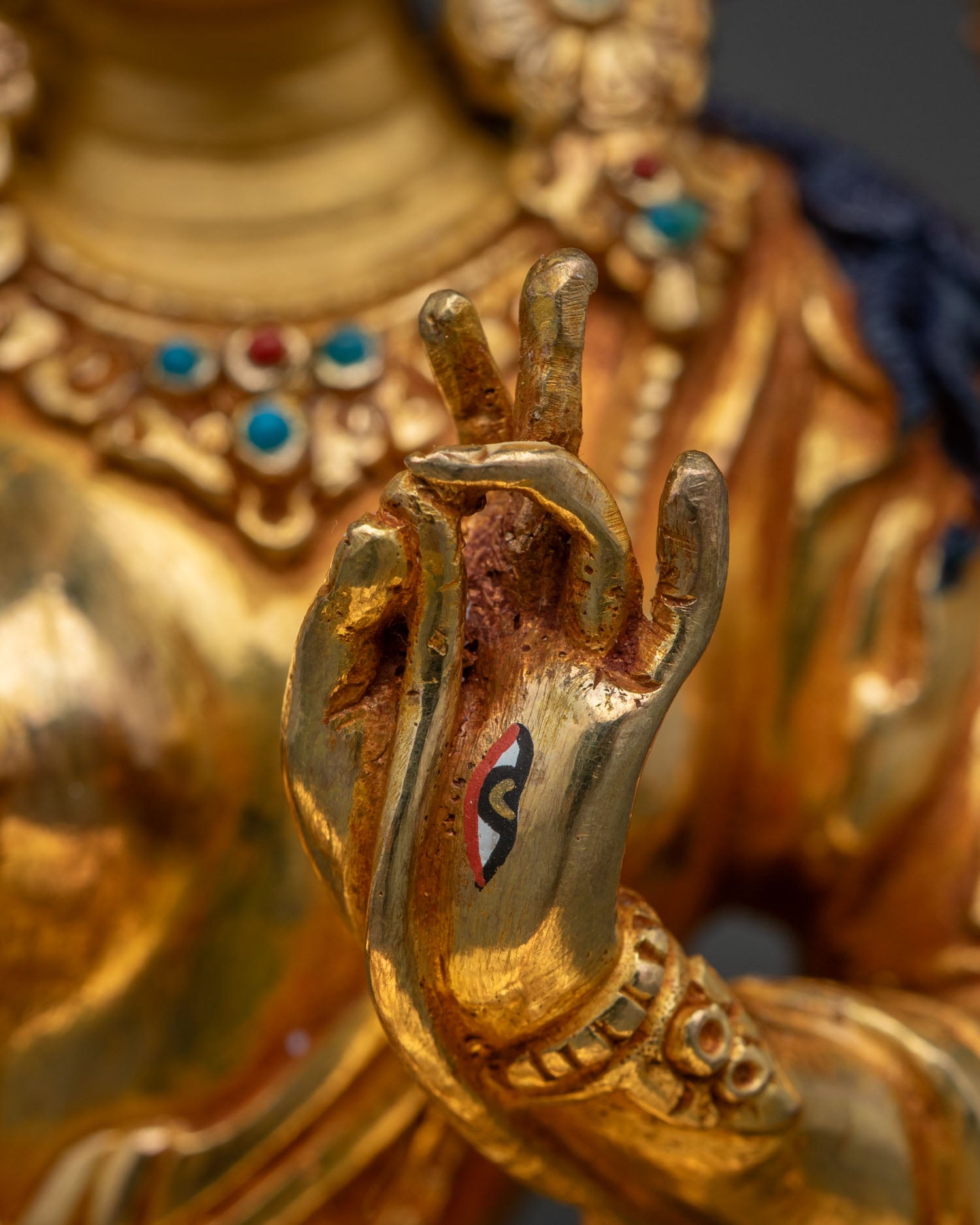 White Tara Statue | Handmade Himalayan Compassionate Buddha Art