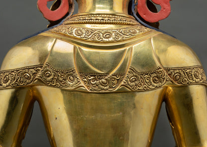 Large Amitayus Statue (80cm) – Enhance Longevity & Spiritual Well-being