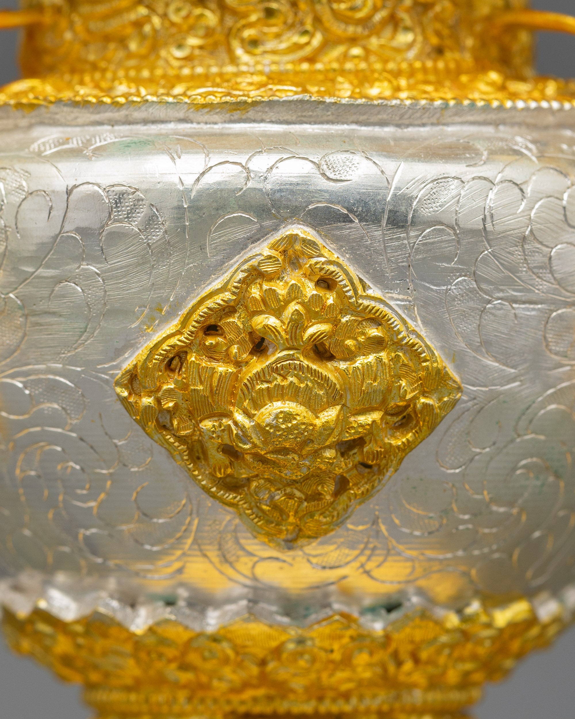 Tibetan Sangbour Incense Burner | Handmade Ritual Altar Tool