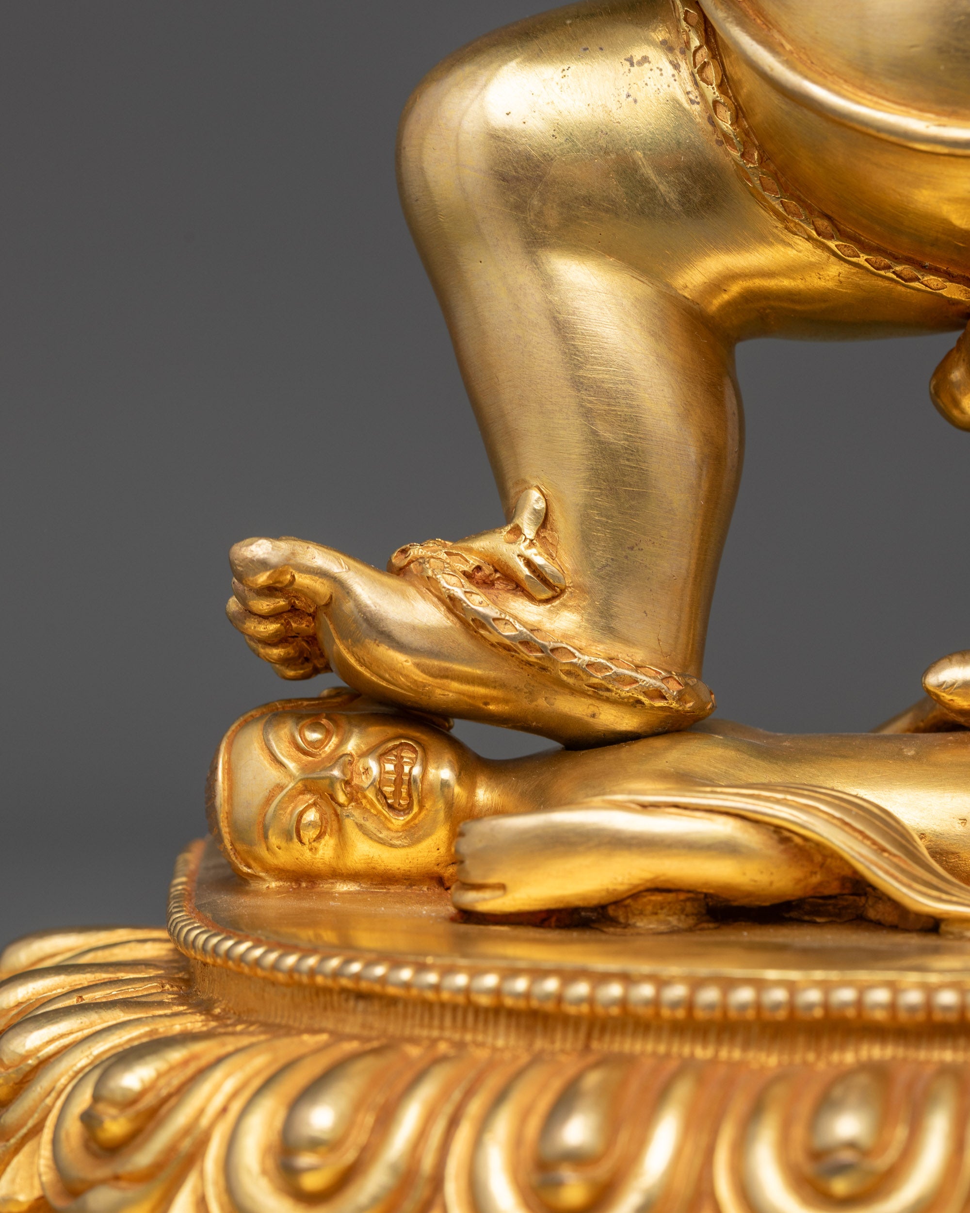 Shop Tibetan Black Dzambhala Buddha Statue to Attract Abundance