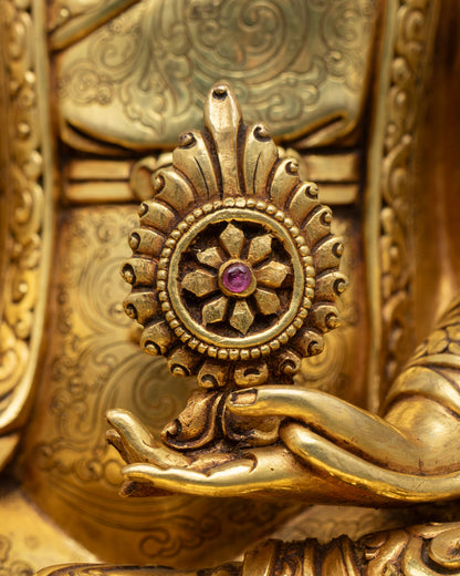 Trisong Detsen Statue | Tibetan Historical Dharma King Figure