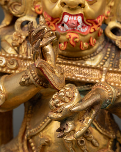 Sakya Mahakala Statue | Nepalese Spiritual Decor